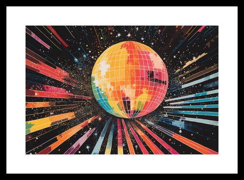 Plakat 30x20cm Disco Gra! na Arena.pl