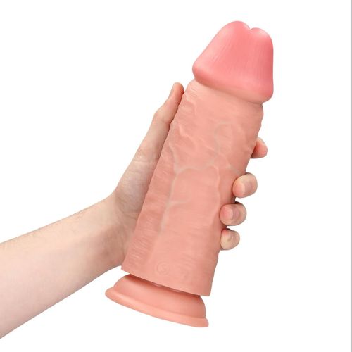 extra thick straight without balls 23 cm - flesh na Arena.pl