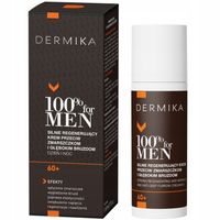 Dermika 100% For Men Silnie Regenerujący Krem Przeciw Zmarszczkom 60+ 50ml
