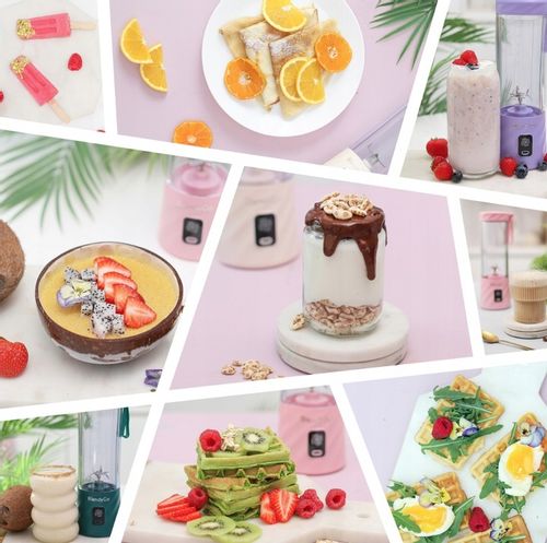 Blender bezprzewodowy BlendyGo 3 550 ml Lawendowy na Arena.pl