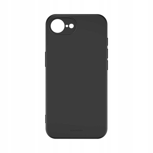 Spacecase Silicone Case 3.0 Iphone 16E Black zdjęcie 9
