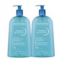 Bioderma Atoderm Gel Douche Żel pod prysznic i do kąpieli 2 x 1000ml ZESTAW