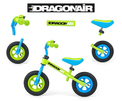 Rowerek Biegowy Dragon Air Green na Arena.pl