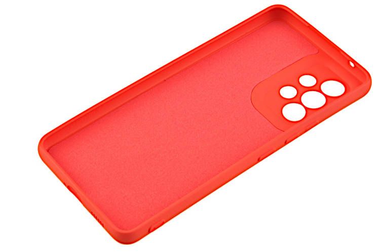 Etui silikonowe Tint do Samsung Galaxy A53 5G czerwony zdjęcie 3