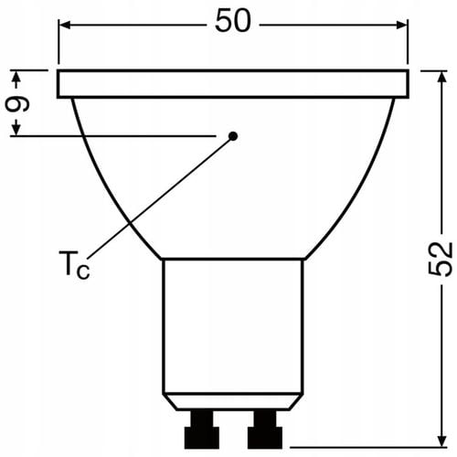 Żarówka LED GU10 6,9 650lm 4000K 120° OSRAM ŚCIEMNIALNA na Arena.pl