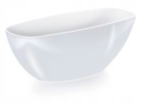 Doniczka do storczyków Coubi DUMS360 | Biały, Kształt Okrągły, Wymiary 36x13.2 cm, Kolor Biały, Prosperplast