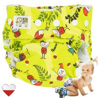 Pieluszka Wielorazowa KIESZONKA BAMBUS KRASNALE Pieluszki NappiMe