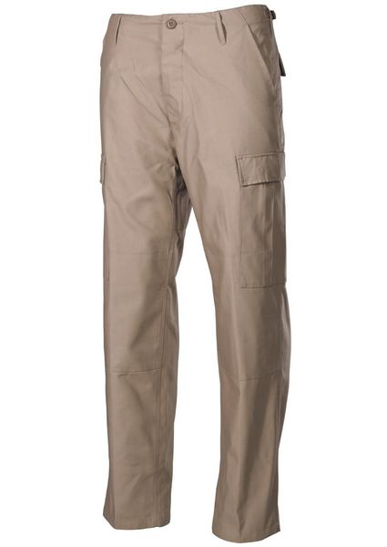 Spodnie US  BDU khaki wzmocnienia na kolanach i pośladkach L zdjęcie 1