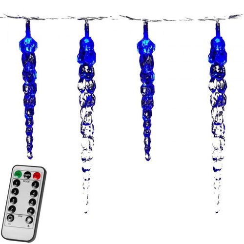 Łańcuch VOLTRONIC 40 LED Sople, kolor niebieski na Arena.pl