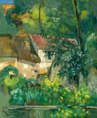 House of Père Lacroix, Paul Cézanne - plakat 61x91,5 cm