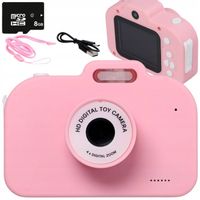 Aparat fotograficzny cyfrowy full HD selfie kamera + 8GB DZIEŃ DZIECKA gry