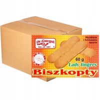 Dr. Gurgul Biszkopty Lady Fingers 60 g x 56 sztuk
