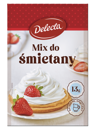 DELECTA ŚMIETANFIX 13G MIX DO ŚMIETANY zdjęcie 1