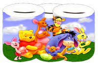 Skarbonka Ceramiczna Kubuś Puchatek i Przyjaciele