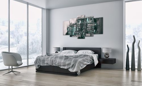 Obraz Na Płótnie - Samochód Retro  - 160X85 Cm - Ea160X85-3834 na Arena.pl