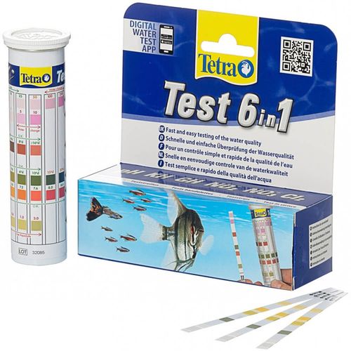 Tetra TEST 6in1 pH gH kH NO2 NO3 CL2 6w1 na Arena.pl