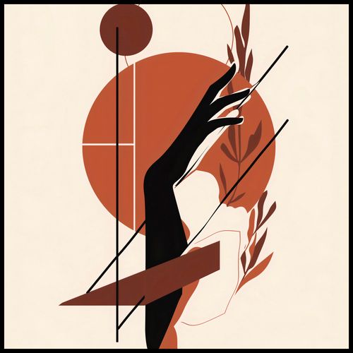 Plakat 80x80cm Zmierzch na Dłoni na Arena.pl