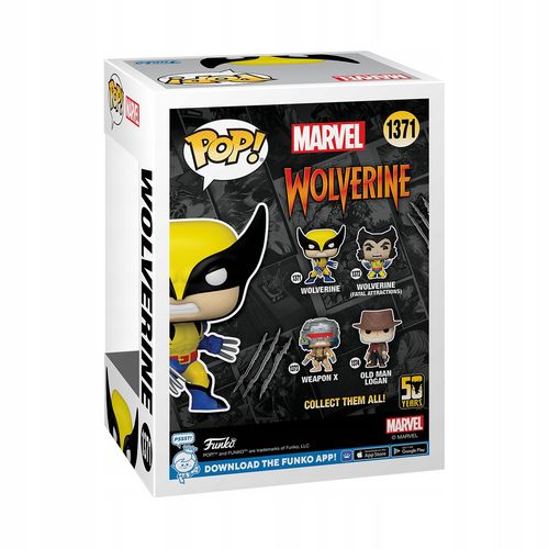Figurka FUNKO POP Marvel: Wolverine 50th - 1371 Ultimate (Classic) na Arena.pl