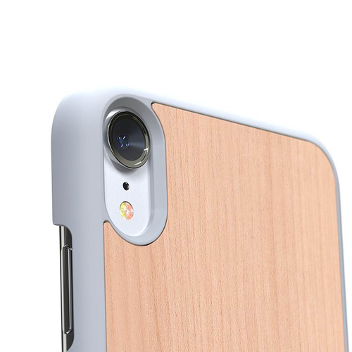 Drewnianie etui do iPhone XR (Light Grey) na Arena.pl