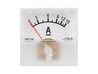 Miernik analogowy amperomierz kwadrat mini 15A + bocznik