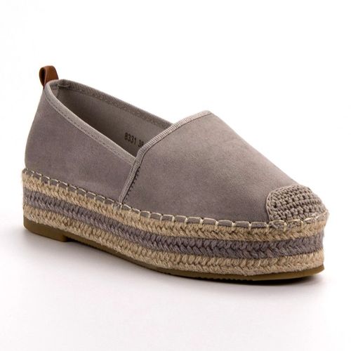 Zamszowe Espadryle Na Platformie r.36 na Arena.pl