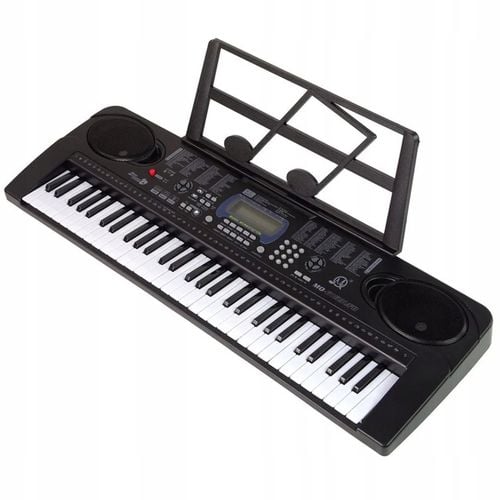 KEYBOARD ORGANY PIANINO DLA DZIECI DO NAUKI 61KL USB FM Bluetooth+ MIKROFON na Arena.pl