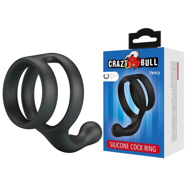 Crazy Bull Yancy – Silicone Cock Ring zdjęcie 1