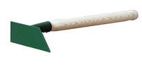 motyka 12cm jednoramienna ze stali z trzonkiem drewnianym 30cm nr 125