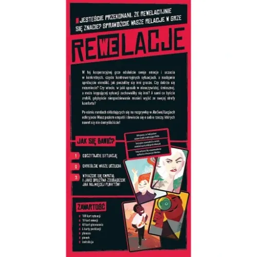 TREFL Gra towarzyska REWELACJE emocjonująca gra imprezowa 18+ ORYGINAŁ na Arena.pl