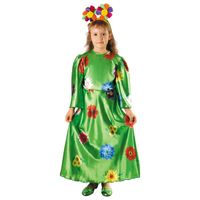 strój wiosna nowa 98/104  kwiaty zielona łąka