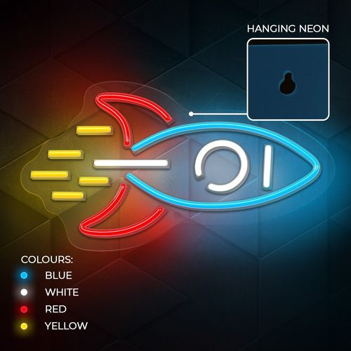 Neon PLEXI LED RAKIETA multikolor NNE18 Neolia na Arena.pl