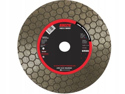 tarcza hexa-gres 125 x 25 x 22,23 kinczyk na Arena.pl