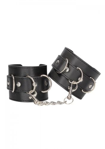 bonded leather hand or ankle cuffs   with adjustable straps na Arena.pl