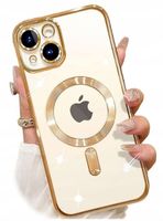 WZMOCNIONE ETUI MAGSAFE GLAMOUR CASE do iPHONE 13 / iPHONE 14 +SZKŁO 9H