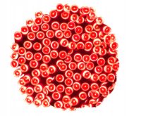 Lampki choinkowe Led na zewnątrz 38 m 301 - 500 lampek czerwony