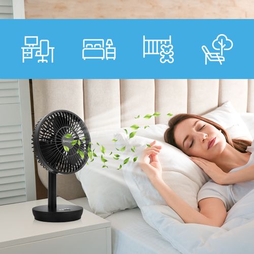 Wentylator Stojący Biurkowy Bezprzewodowy USB CoolDesk na Arena.pl