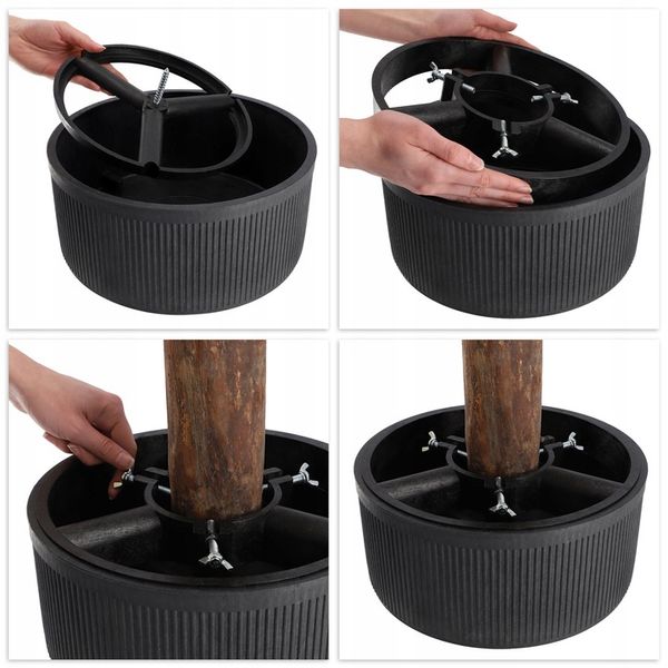 STOJAK POD CHOINKĘ NA CHOINKI CHOINKOWY PODSTAWKA DRZEWKO 1,5m zdjęcie 14