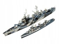 MODELE OKRĘTÓW USS FLETCHER I USS INDIANAPOLIS