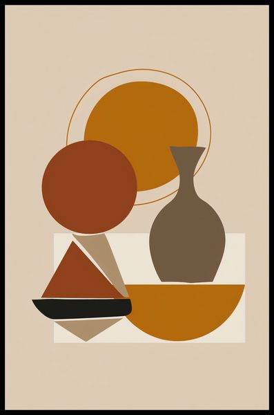 Plakat 53x81cm Geometryczna Utrata zdjęcie 2