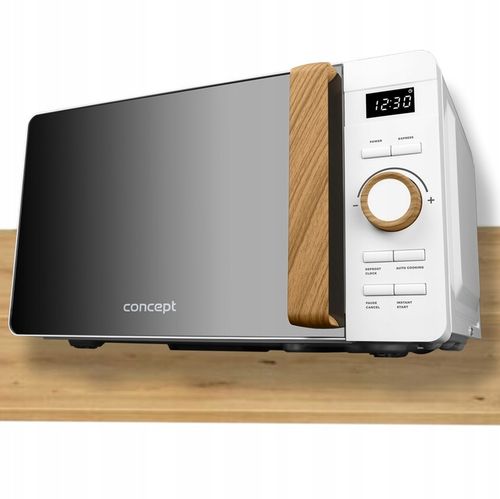 KUCHENKA MIKROFALOWA MIKROFALÓWKA WOLNOSTOJĄCA 20L 800W BIAŁA Concept na Arena.pl