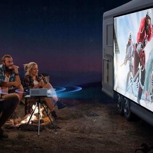 PROJEKTOR RZUTNIK 30000LM WIFI ANDROID SMART TV FULL HD 4K AUTOFOCUS na Arena.pl