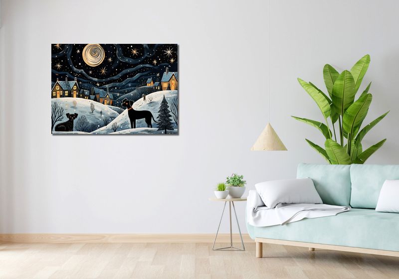 Obraz 100x70cm Nocny Psi Patrol zdjęcie 2