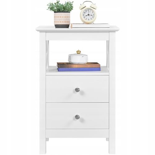 Yaheetech Szafka Nocna do Przechowywania, Stolik Boczny, 40 x 30 cm, na Arena.pl