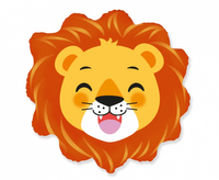 Balon foliowy głowa lwa, 60 cm