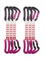 Zestaw ekspresów Ocun Raven QD Zoom PA 12 cm 6-pack różowy (pink)