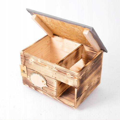 Domek dla Jeża Jeży DREWNIANY budka dom legowisko producent XXL na Arena.pl