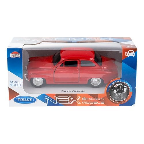 Model 1:34, ŠKODA OCTAVIA,1962, czerwony na Arena.pl