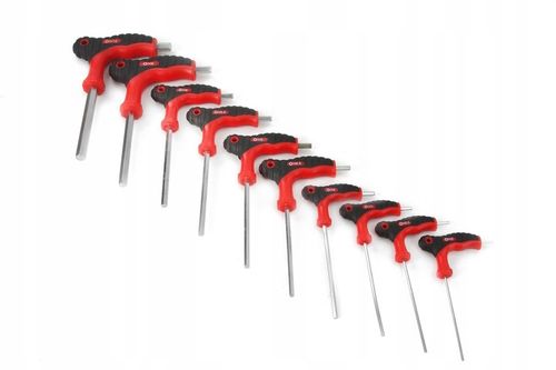 10x KLUCZE IMBUSOWE HEX IMBUSY ZESTAW 2-10 mm Rowerowe Sześciokątne na Arena.pl