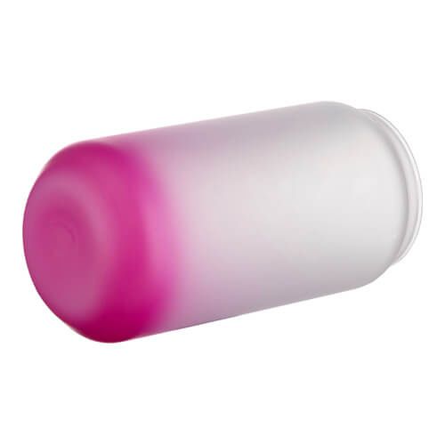 Szklanka 550 ml szroniona do sublimacji - fioletowy gradient zdjęcie 2