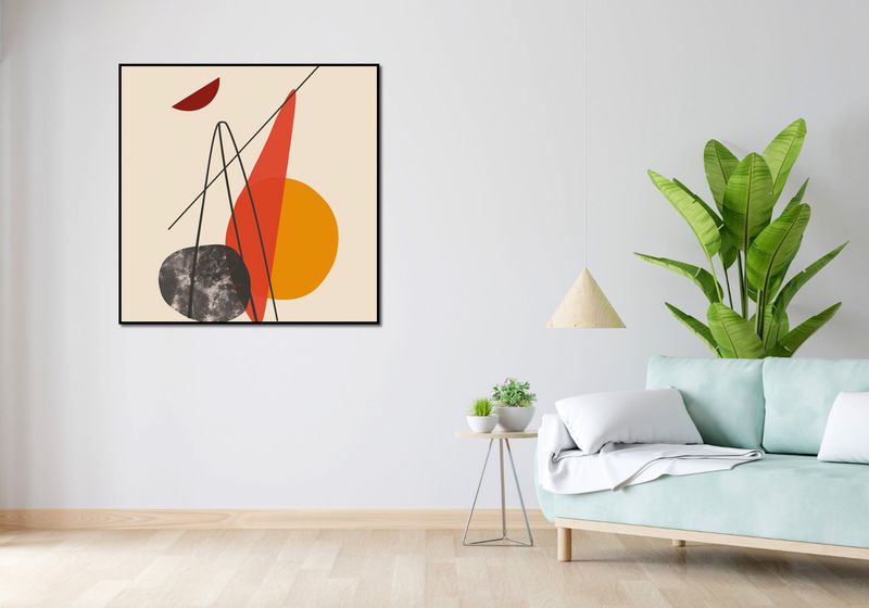 Plakat 100x100cm Harmonijna Forma zdjęcie 4